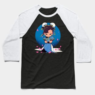 chun li Baseball T-Shirt